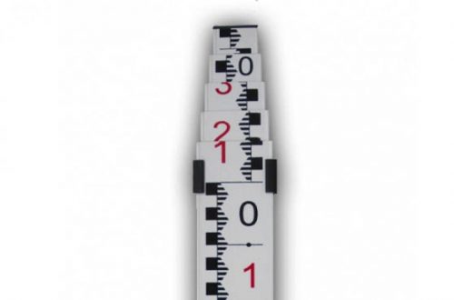 Imagen Mira telescópica de nivelación 5 metros