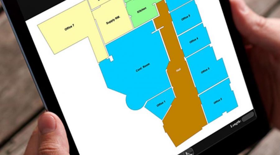 Video Aplicación de medición de interiores Site Draw