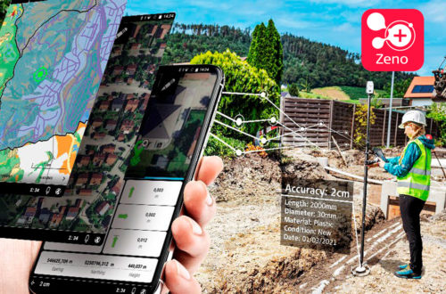 Imagen Software de recogida de datos Leica Zeno Mobile