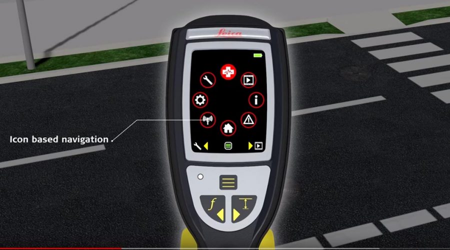 Video Localizador de cables Leica serie DD100 + transmisor de señal