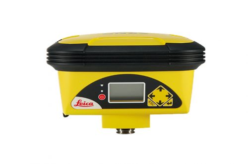 Imagen Antena Leica iCON GPS60 de posicionamiento en obra