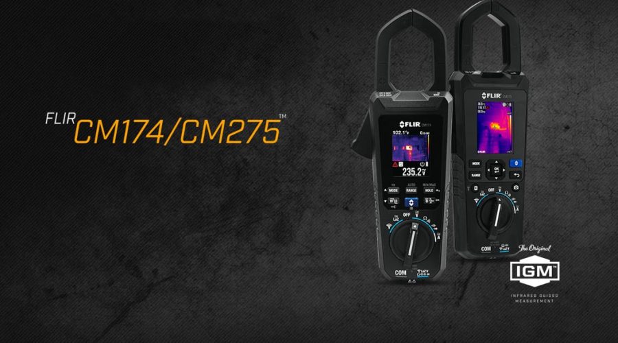 Video Medidor de tenaza FLIR CM174 y CM 275 AC/DC