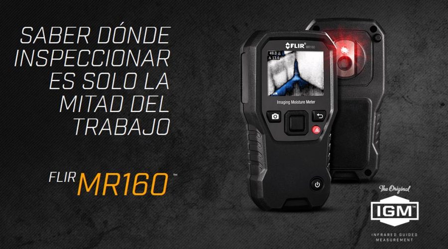 Video Medidor de humedad termográfico MR160