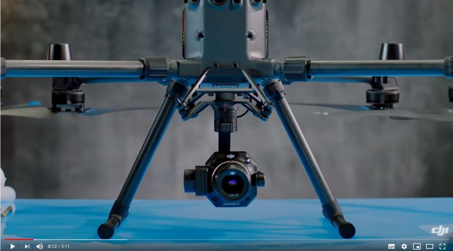 Video Cámara para dron DJI Zenmuse P1 para fotogrametría