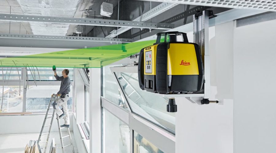 Video Nivel láser Leica Rugby 620 con receptor RE 140