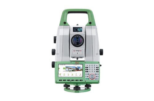 Imagen Estación Total Leica Nova MS60 con escaneo láser 3D