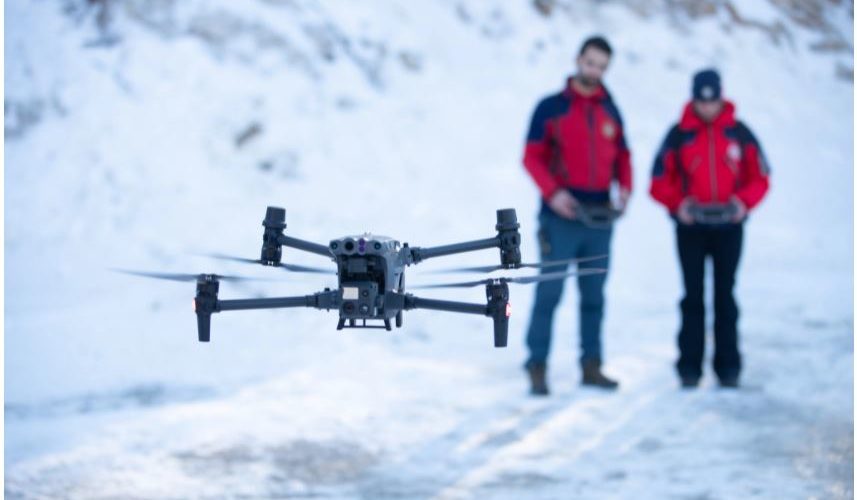 Video Control remoto DJI RC Plus compatible con Matrice 300 RTK, 350 RTK y Matrice 30