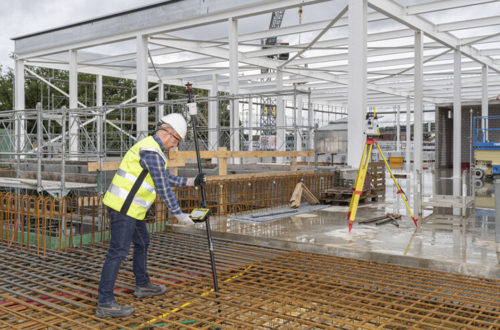 Imagen Bastón Leica GLS51 de fibra de carbono