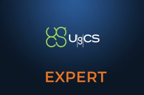 Imagen UgCS EXPERT software para levantamientos con LiDAR